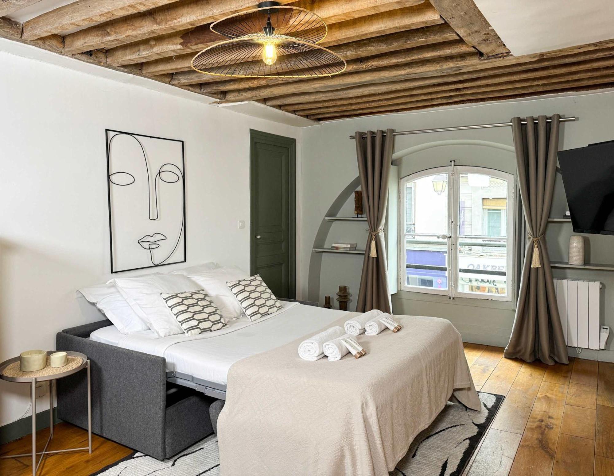 Appartamento Unique Authentic In Le Marais *